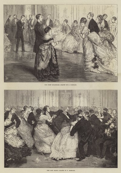 Ballroom Dancing by Frederick Barnard